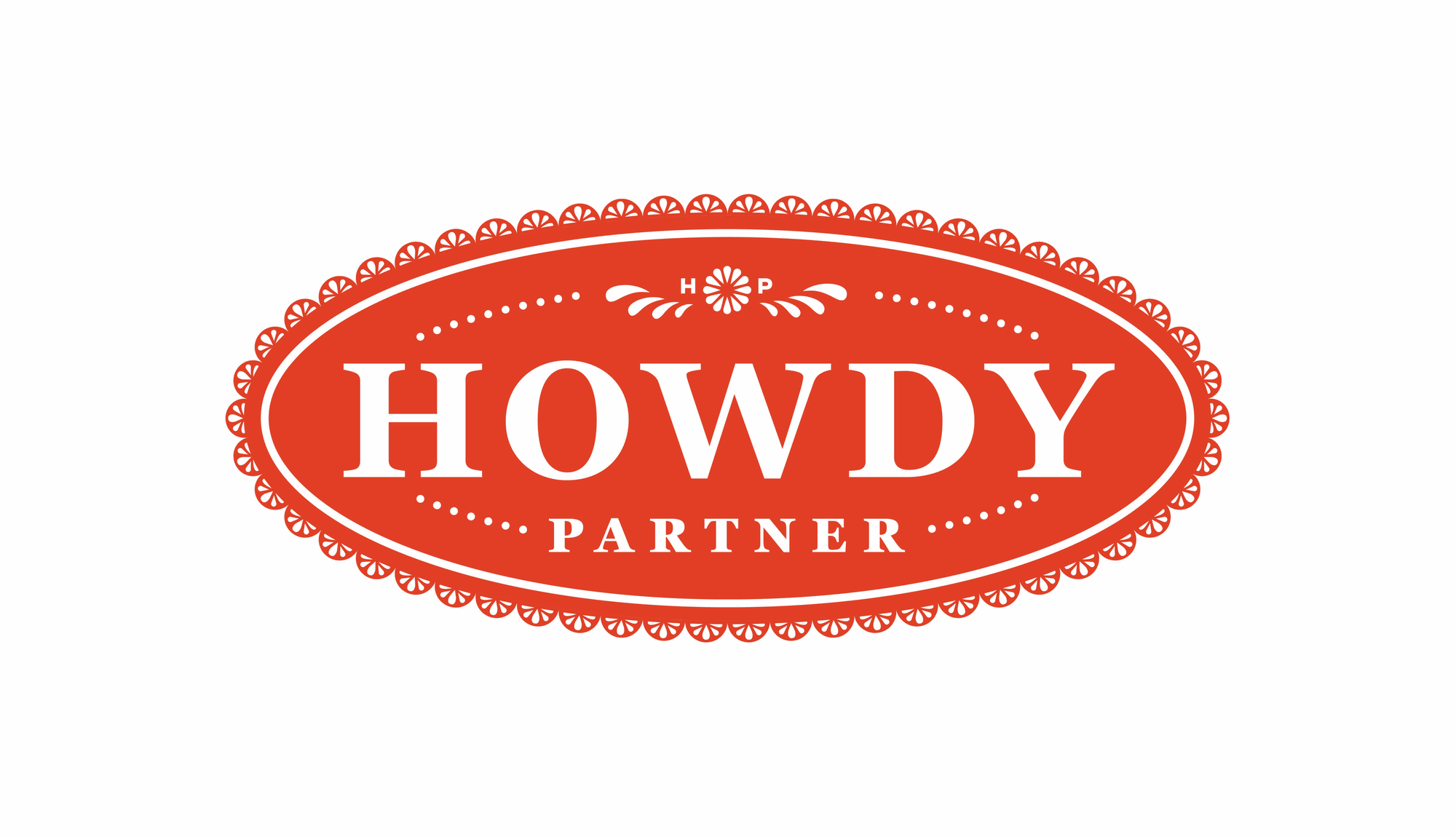 Howdy Partner primary oval logo
